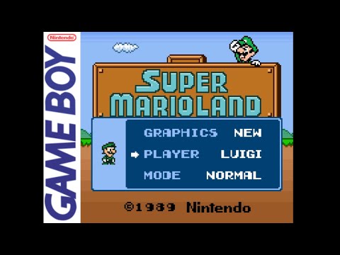 [Gameboy Hack] Super Mario Land DX - Luigi Playthrough