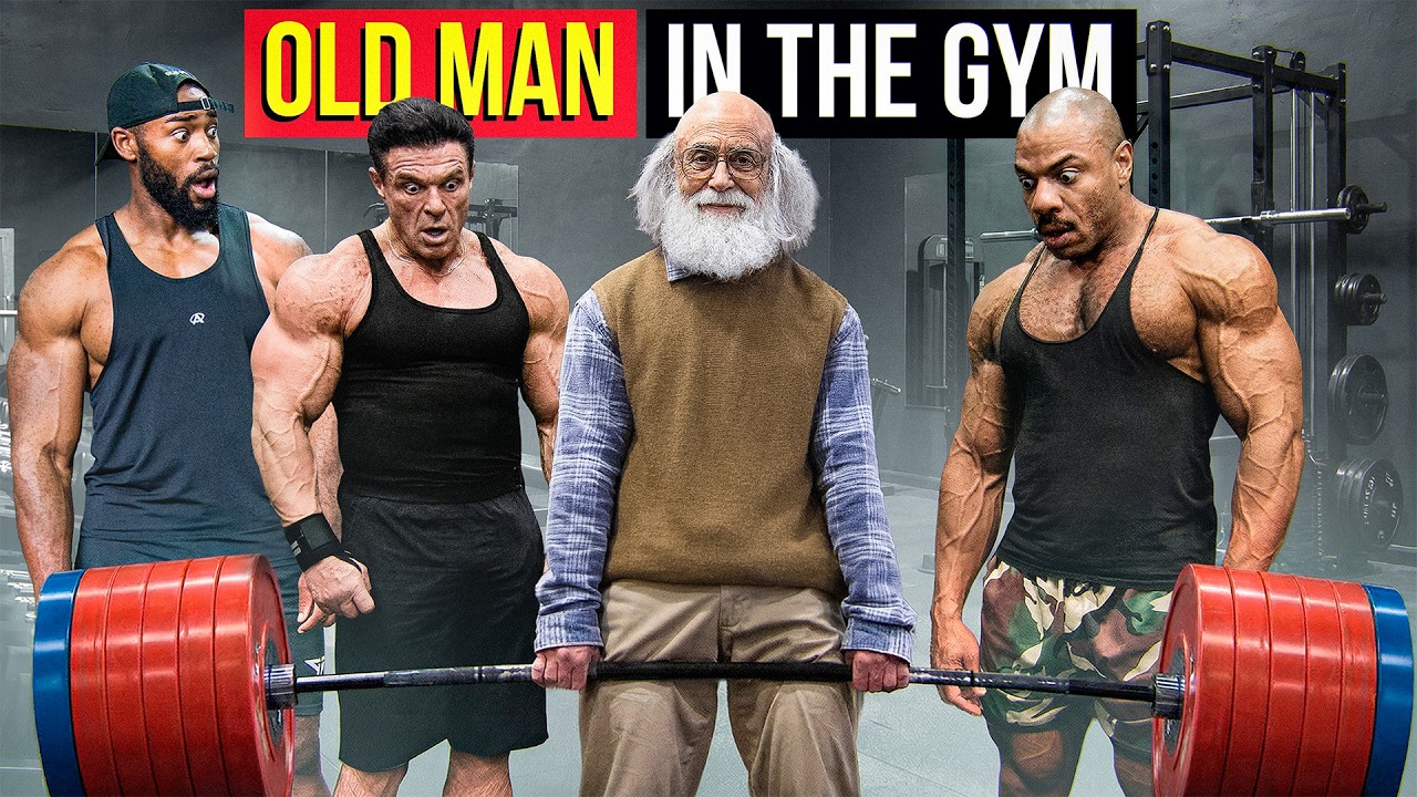 Old Man Powerlifter at the GYM | Anatoly GYM PRANK