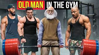 Old Man Powerlifter at the GYM | Anatoly GYM PRANK