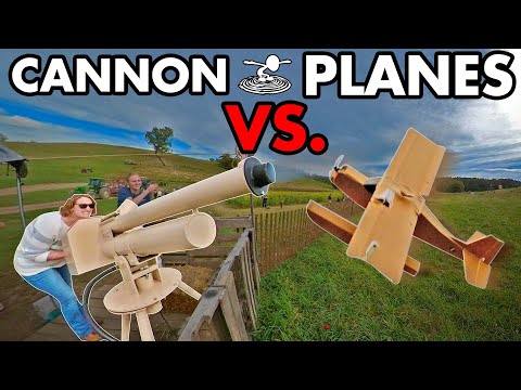 Apple Cannon vs. Airplanes - Lots of Carnage