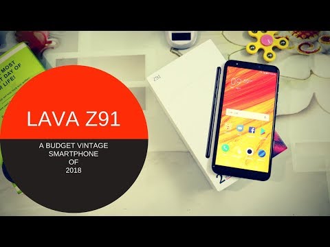 Lava Z91 Unboxing and Review - A BUDGET VINTAGE PHONE OF 2018