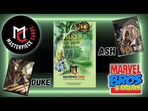 Masterpiece Cards - Alice & Wonderland #nonsport #tradingcards #collecting