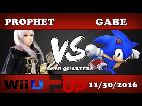cG | Prophet (Robin) vs. Gabe (Sonic) - Wii U Losers Quarters - SOS