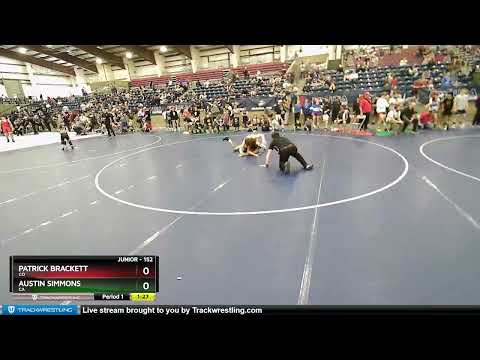 152 Lbs Cons. Round 3 - Patrick Brackett, CO Vs Austin Simmons, CA B007