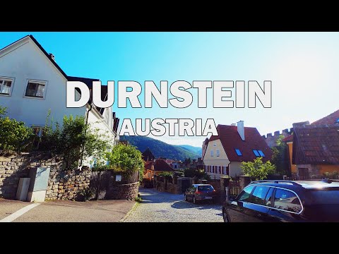 Durnstein, Austria - Driving Tour 4K