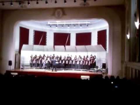 Cass with the DSA's Women's Choral Group Performing at the Carolina Women's Choral Showcase