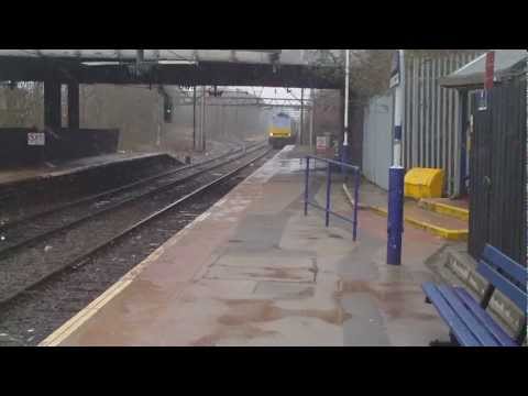 60074 on 6H43 Pendleton - Tunstead Sidings @ Guide Bridge on 22.3.13