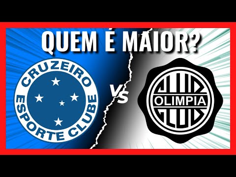 Cruzeiro VS Olímpia PAR, QUEM É MAIOR [Comparativo de Títulos]
