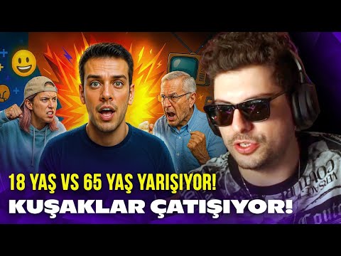 HYPE ''18 YAŞ VS 65 YAŞ YARIŞIYOR! KUŞAKLAR ÇATIŞIYOR!'' VİDEOSUNU İZLİYOR! | Orkun Işıtmak