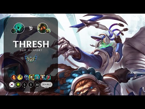 Thresh Support vs Nautilus - KR Challenger Patch 13.15