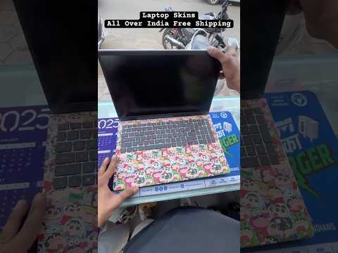 Laptop Skins 150+ Designs All Over India Free Shipping 95890-20758 Whatsapp #trending #shortvideo