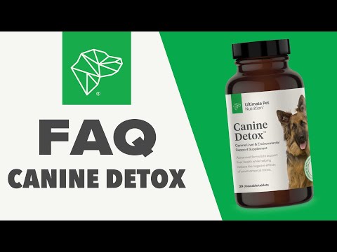 Ultimate Pet Nutrition Canine Detox (30 tablet) Video
