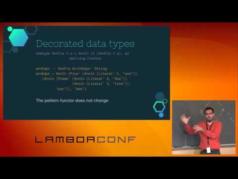 LambdaConf 2015 - Pattern Functors...  Alejandro Serrano Mena