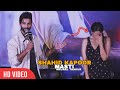 Shahid Kapoor MASTI with Mrunal Thakur at Jersey Trailer Launch | Mrunal Speaking Cutest Marathi