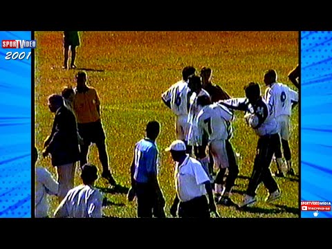 SPORTVÍDEO MEMÓRIA 2001 - LUSA LONDRINENSE X CATARATAS. PERNA QUEBRADA, BRIGA E EXPULSÕES. 2ADIVISÃO