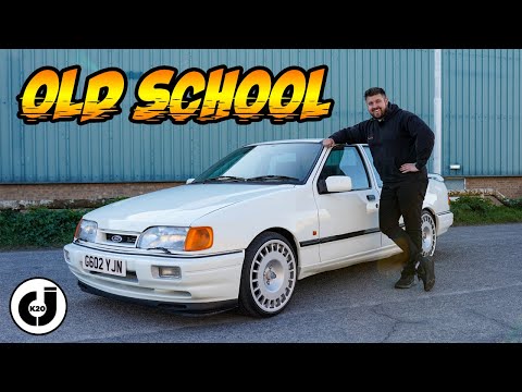 THIS STAGE 3 RWD SIERRA RS COSWORTH LIGHTS THEM UP *THEY DON'T BUILD CARS LIKE THIS ANYMORE!