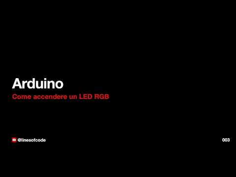 Arduino: come accendere un LED RGB