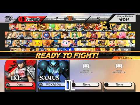 GRAND FINALS: LTL | That1blakkkid (Samus) Vs. LTL | Oscar (Ike) - LTL | HTC Smash 4 TuesdayZ