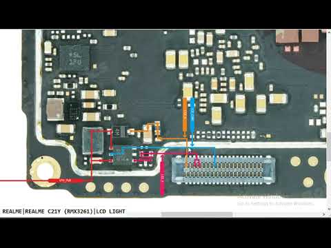 REALME C21Y RMX3261 LCD Light Solution