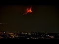 Mount Etna volcano in Italy erupts