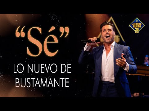 Exclusive Premiere: Bustamante presents "Sé" for the first time on El Hormiguero - El Hormiguero