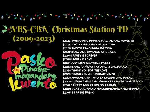 ABS CBN Christmas Station ID (2023-2009)