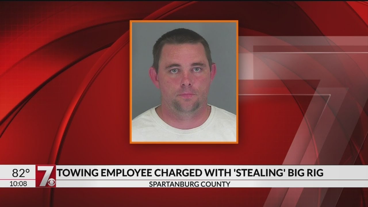 Upstate towing employee charged with 'stealing' big rig