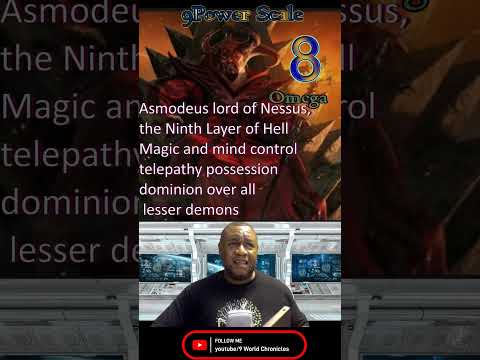 Asmodeus lord of Nessus the 9th layer of Hell #Devil #Hell #Demon #Evil #Darkness #Supernatural