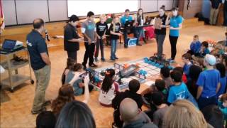January 7, 2017 Tournament at Westview – Finals Match with Timberline Elementary’s Team 7900C, S.P.A.R.K.