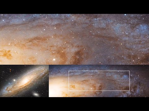 Zooming into Andromeda | Full Tour in 4K