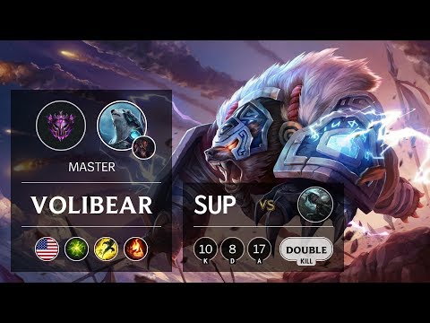 Volibear Support vs Senna - NA Master Patch 10.1