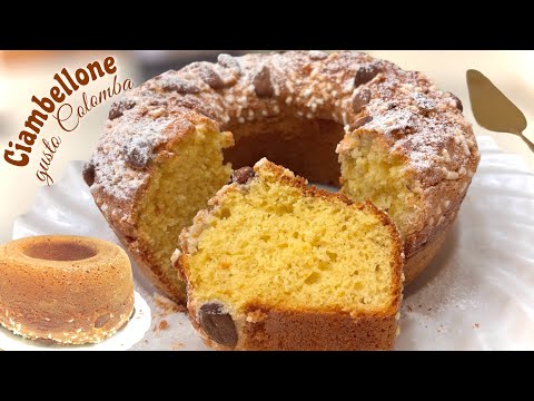 Tall and soft DOVE-flavored RING CAKE without whipping anything VERY FAST