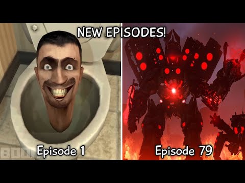 Skibidi Toilet 1 - 80 ALL Episodes (60 FPS REMASTERED) Titan Speakerman 3.0 (Episode 81?)