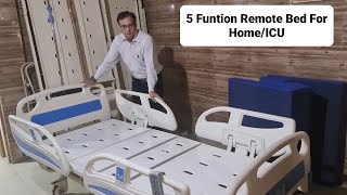 5 FUNCTION REMOTE HOSPITAL BED