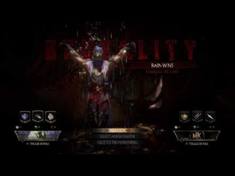 Mortal kombat 11 rain brutality tutorial: just kickin it