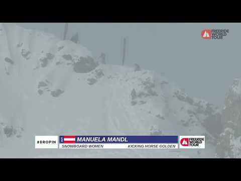 Manuela Mandl (AUT) - 1st place SNOW WOMEN - FWT18 Kicking Horse Golden BC
