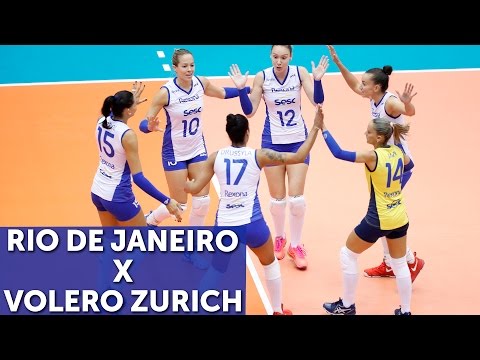 REXONA SESC X VOLERO ZURICH Mundial de Clubes de Vôlei Feminino