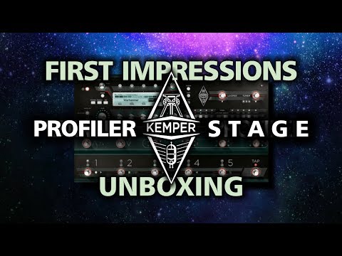 Kemper Profiler Stage - Unboxing, First Impressions, Sounds - by Glenn DeLaune