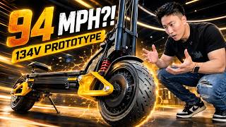 The Fastest INMOTION Scooter Yet? 134V RS Prototype Walkthrough