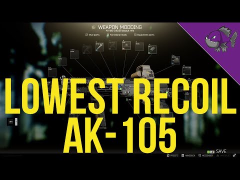 Lowest Recoil AK-105 - Modding Guide - Escape From Tarkov