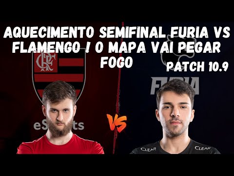 RANGER VS MINERVA AQUECIMENTO SEMIFINAL DE CBLOL FURIA VS FLAMENGO ! VAI SER FRENÉTICO ! REPLAYS LOL