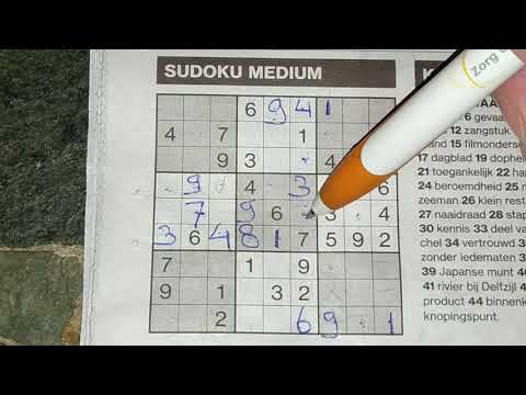 Stop, what is this? A Medium Sudoku puzzle. (#332) 11-18-2019