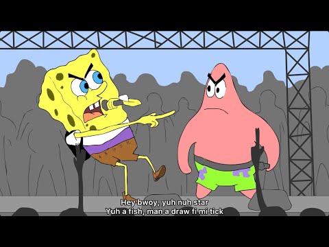 Sponge Bob vs Patrick “ Lyrical Clash” (Animation)