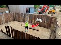 BUILDING AN INDOOR SWIMMING POOL Ep. 2 | Full Home Swimming Pool Build