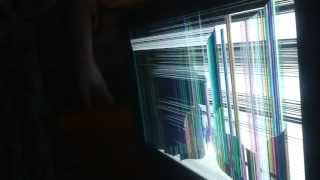 preview picture of video 'Art with a destroyed television'