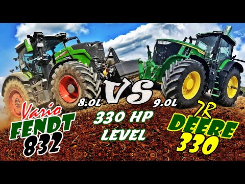 NEW Fendt 832 Vario Gen5 VS Deere 7R 330 - Comparison on 330 Hp [Power/Size/Speed/Price] 2026