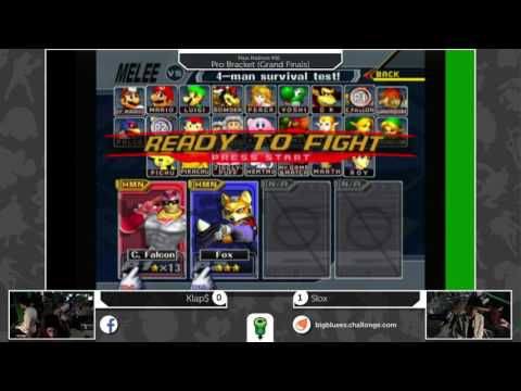 MM16 SSBM Pro Bracket GF - Klap$ [L] (C. Falcon) vs. Slox [W] (Fox)