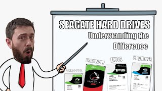 Seagate Hard Drives Explained - Ironwolf, EXOs, Barracuda and SkyHawk - What is the Difference?