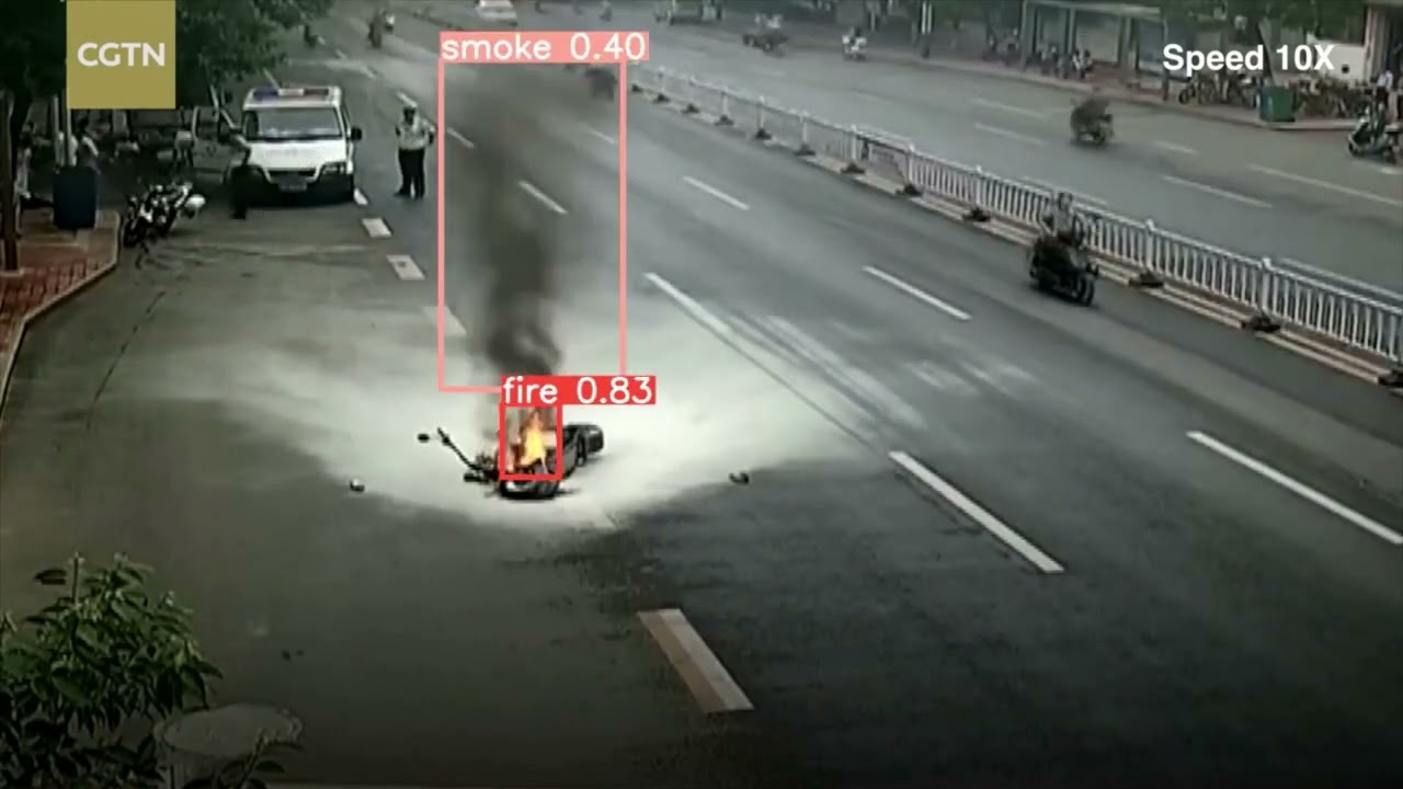 fire and smoke detection using machine learning, CNN, yolov5