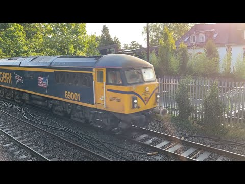Class 69 + 56 | 69001 ‘Mayflower’ + 56094 | GBRf + Colas Rail Freight